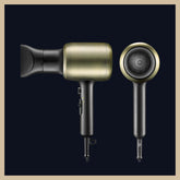 Household Quick-drying Heating And Cooling Air Retro Hair Dryer